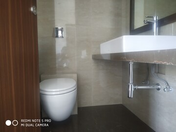 Bathroom in 4 BHK Apartment at Kumar Selena B, Baner – for Rent