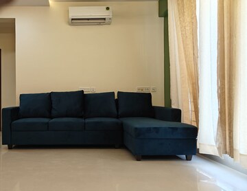 Living Room in 4 BHK Apartment at Bodakdev – for Rent