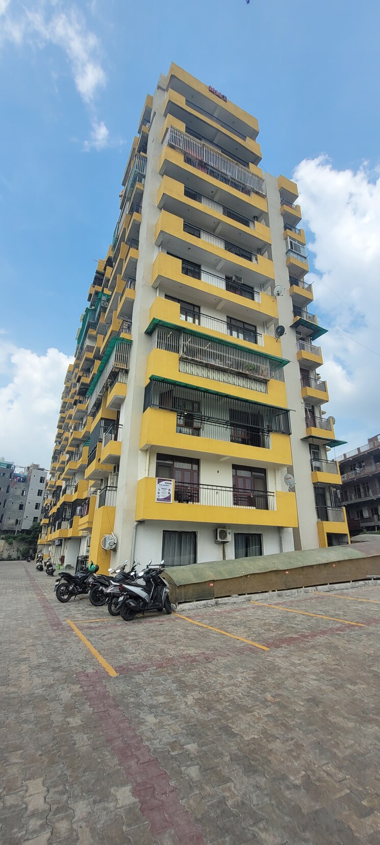 Exterior View, ajs-media-majestic-tower 2 Bedroom 1180 Sq.Ft. Apartment In Dabur Chowk Ghaziabad 8918473