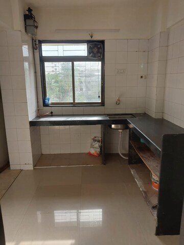Kitchen in 1 RK Apartment at Om Shiv Samarth CHS, Panch Pakhadi – for Rent