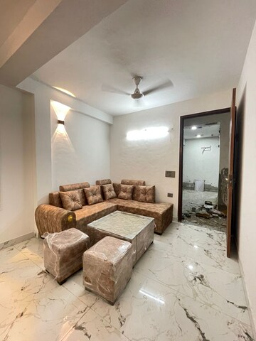 Living Room in 2 BHK Builder Floor at Saket – for Rent
