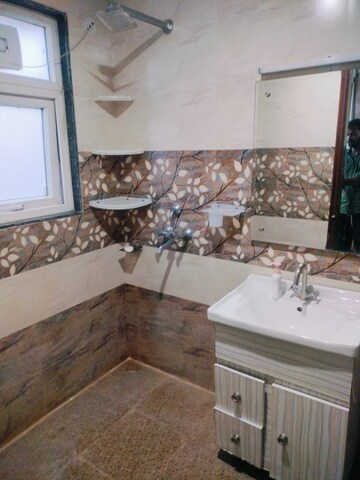 Living Room in 1 BHK Builder Floor at MVL IPark, Sector 15 – for Rent