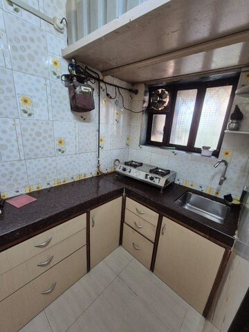 Kitchen in 1 BHK Apartment at Mahape – for Rent