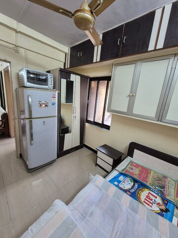 Master Bedroom in 1 BHK Apartment at Mahape – for Rent