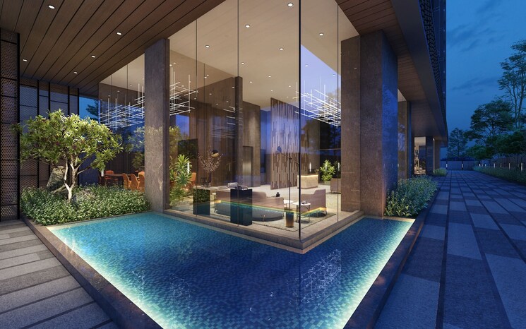 Swimming Pool, ssd-96-tagore 3 Bedroom 1117 Sq.Ft. Villa In Santacruz West Mumbai 8918635