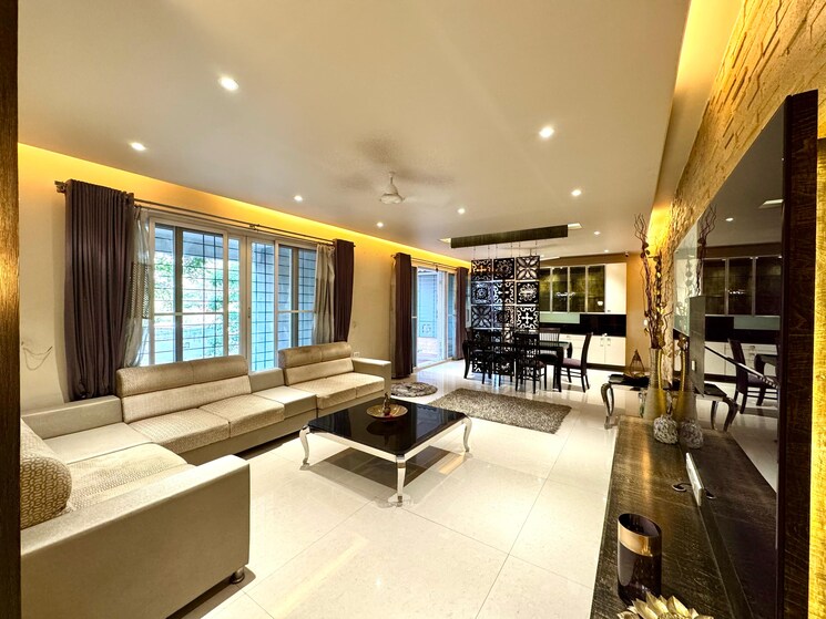 Master Bedroom, bhuvan-bloomingdales-apartments 4 Bedroom 1850 Sq.Ft. Apartment In Baner Pune 8918650