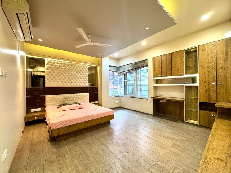 Bedroom, bhuvan-bloomingdales-apartments 4 Bedroom 1850 Sq.Ft. Apartment In Baner Pune 8918650