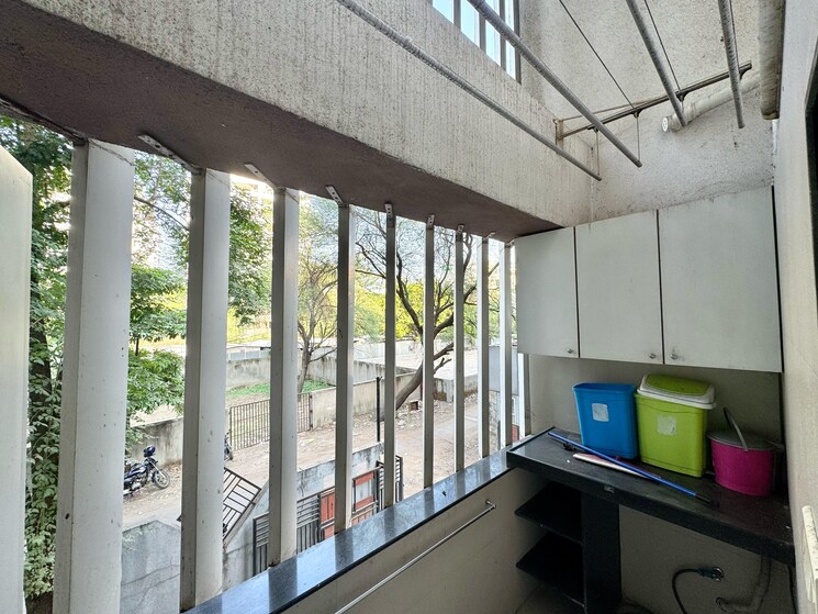 Kitchen, bhuvan-bloomingdales-apartments 4 Bedroom 1850 Sq.Ft. Apartment In Baner Pune 8918650