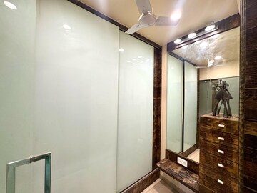 Staircase in 4 BHK Apartment at Bhuvan Bloomingdales Apartments, Baner – for Rent