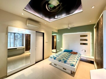 Master Bedroom in 4 BHK Apartment at Bhuvan Bloomingdales Apartments, Baner – for Rent