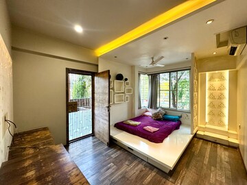Living Room in 4 BHK Apartment at Bhuvan Bloomingdales Apartments, Baner – for Rent