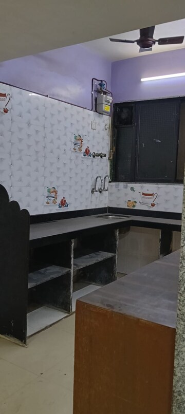Kitchen in 1 RK Apartment at Ghansoli – for Rent
