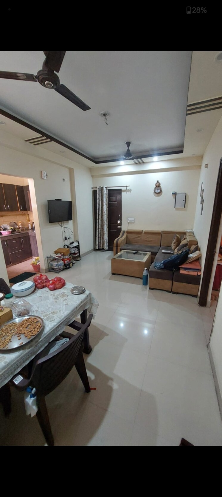 Living Room, vasu-fortune-residency 2 Bedroom 1275 Sq.Ft. Apartment In Raj Nagar Extension Ghaziabad 8918697