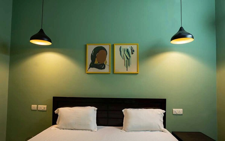 Bedroom, ansal-sushant-apartments 2 Bedroom 1200 Sq.Ft. Apartment In Sushant Lok I Gurgaon 8918665