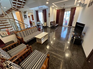 Living Room in 4 BHK Villa at Prathamesh Park Baner, Baner – for Rent