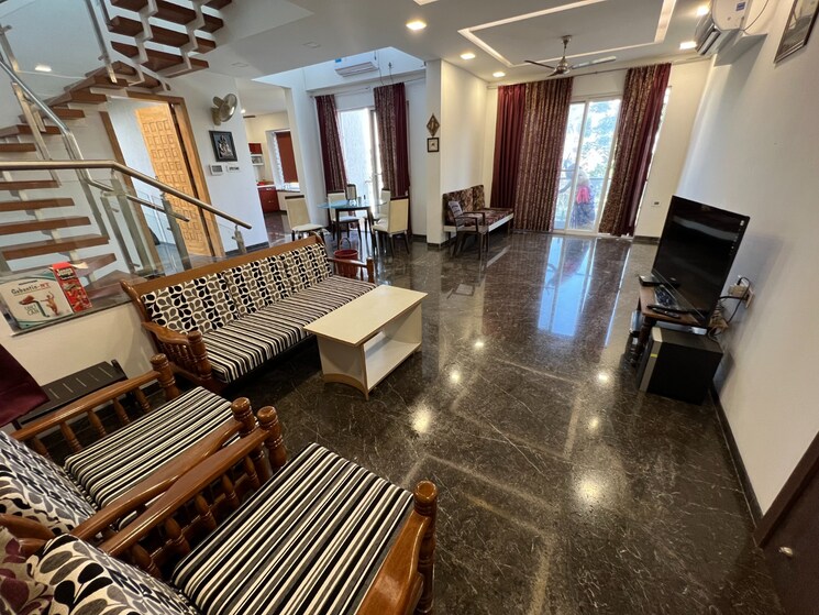 Living Room, prathamesh-park-baner 4 Bedroom 3000 Sq.Ft. Villa In Baner Pune 8918716