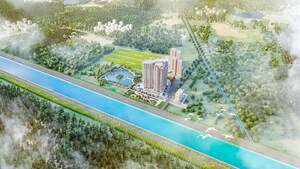 Swimming Pool in 1 BHK Apartment at Dragon Age Nottingham Homz, Bakkas – for Sale