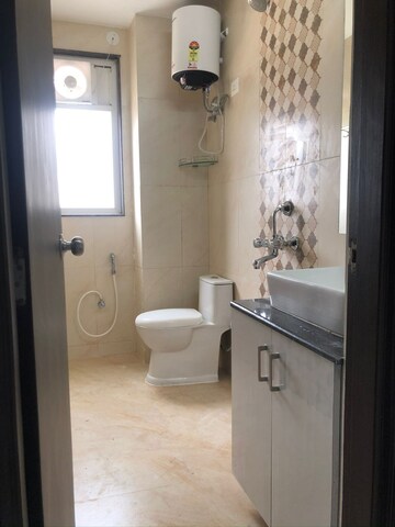 Bathroom in 1 BHK Builder Floor at Ameya One, Sector 42 – for Rent