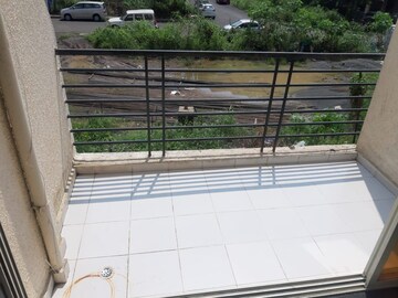 Balcony in 1 BHK Apartment at Neelkanth Sparkle, Ghansoli – for Rent