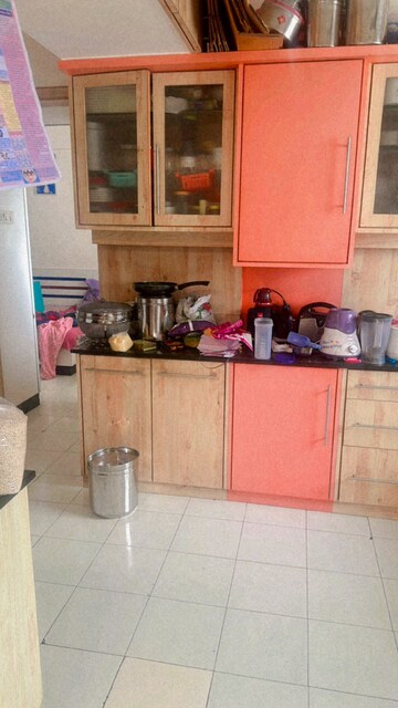 Kitchen in 2 BHK Apartment at Ambiience Antilia, Bavdhan – for Rent
