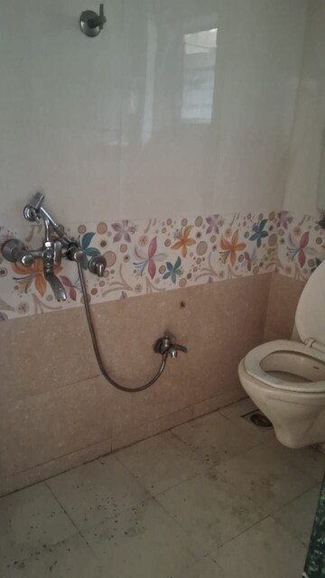 Bathroom in 1 BHK Apartment at Neelkanth Sparkle, Ghansoli – for Rent