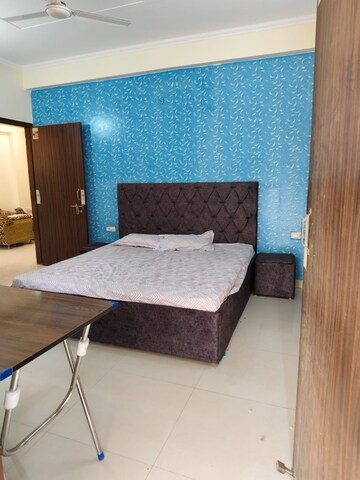 Bedroom in 3 BHK Builder Floor at Bharat Residency Gurgaon, Sector 15 – for Rent