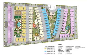 Master Plan in 3 BHK Apartment at Nimbus The Palm Village, Sector 22a Yamuna Expressway – for Sale