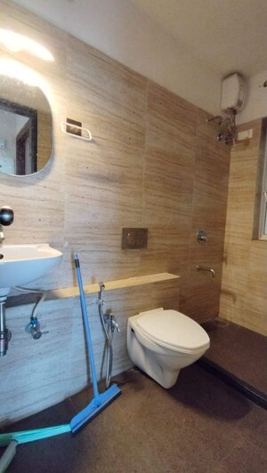 Bathroom in 1 BHK Apartment at Royal Oasis, Malad West – for Sale