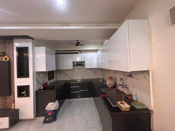 Kitchen in 3 BHK Builder Floor at Bharat Residency Gurgaon, Sector 15 – for Rent