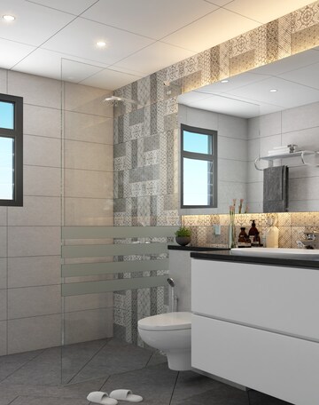 Bathroom in 3 BHK Apartment at Sobha Royal Pavilion Phase 3, Sarjapur Road – for Sale