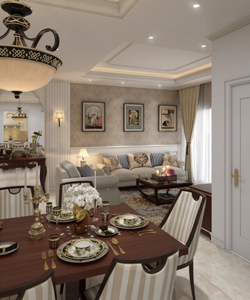 Living Room in 3 BHK Apartment at Sobha Royal Pavilion Phase 3, Sarjapur Road – for Sale