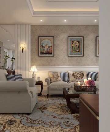 Living Room in 3 BHK Apartment at Sobha Royal Pavilion Phase 3, Sarjapur Road – for Sale