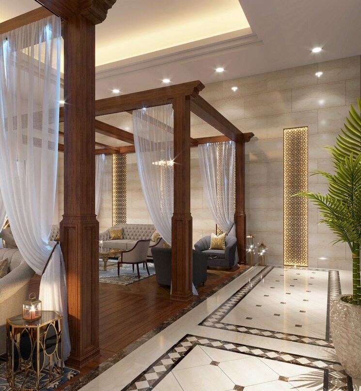 Living Room, sobha-royal-pavilion-phase-3 3 Bedroom 1490 Sq.Ft. Apartment In Sarjapur Road Bangalore 8918730