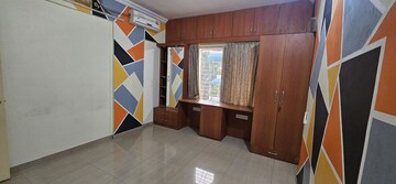 Bedroom in 3 BHK Apartment at GK Dwarka Sai Paradise, Pimple Saudagar – for Rent