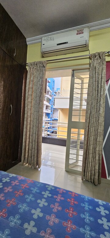 Balcony in 3 BHK Apartment at GK Dwarka Sai Paradise, Pimple Saudagar – for Rent