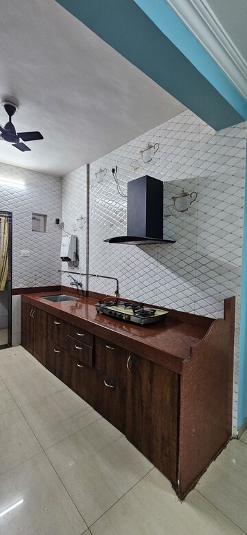 Kitchen in 3 BHK Apartment at GK Dwarka Sai Paradise, Pimple Saudagar – for Rent