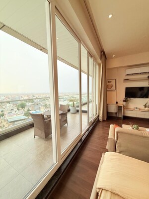 Balcony in Studio Apartment at Satya The Hive, Sector 102 – for Sale