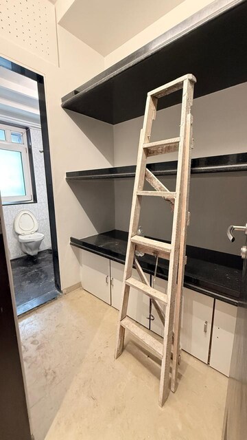 Staircase in 4 BHK Apartment at Pinnacle Dreams, Juhu – for Rent