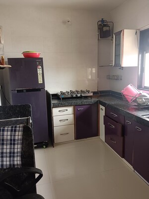 Kitchen in 1 BHK Apartment at Shah Arcade II, Malad East – for Sale