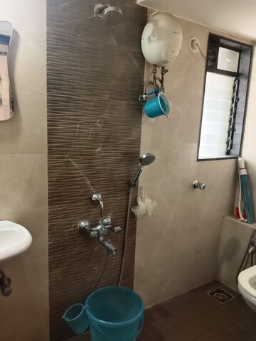 Bathroom in 1 BHK Apartment at Shah Arcade II, Malad East – for Sale
