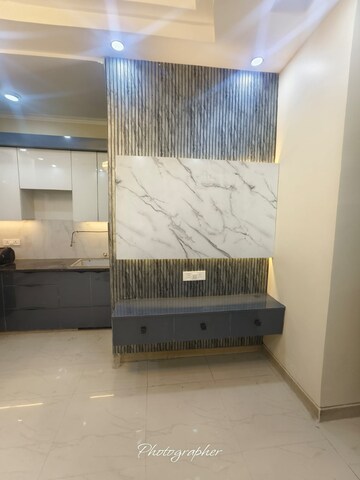 Kitchen in 3 BHK Apartment at Exotica Elegance, Vaibhav Khand – for Sale
