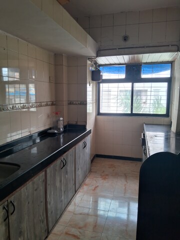 Kitchen in 1 BHK Apartment at Anmol Terrace CHS, Kopar Khairane – for Rent