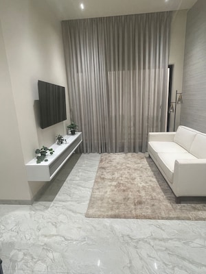 Living Room in 2 BHK Apartment at Vihang Atharva, Ghodbunder – for Sale