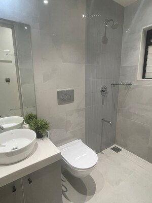 Bathroom in 1 BHK Apartment at Vihang Atharva, Ghodbunder – for Sale