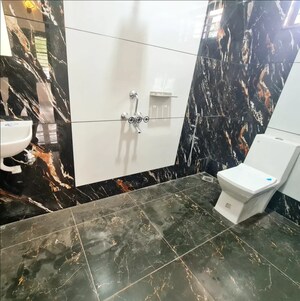 Staircase in 3 BHK Villa at Akathethara – for Sale