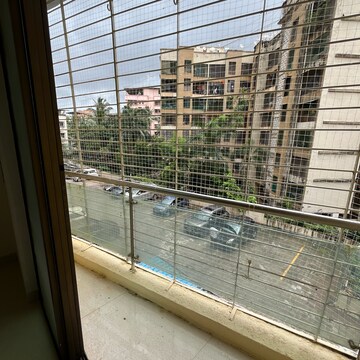 Balcony in 2.5 BHK Apartment at Raj Horizon, Beverly Park – for Rent