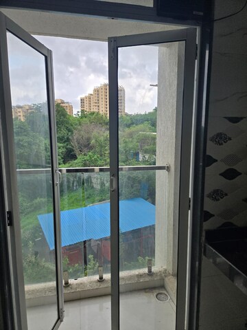 Balcony in 1 BHK Apartment at JVM Veda, Kasarvadavali – for Rent