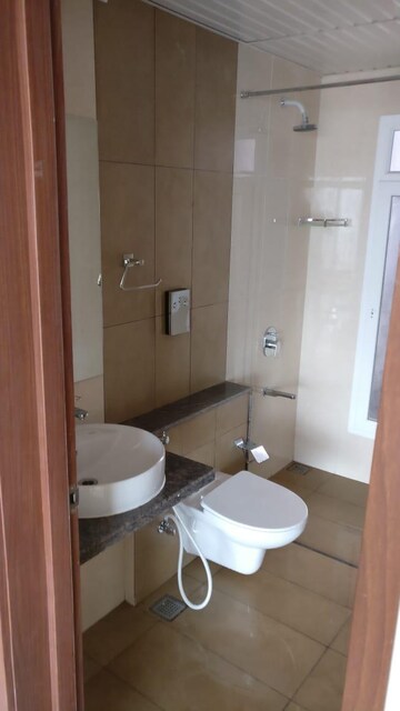 Bathroom in 3.5 BHK Apartment at L&T Raintree Boulevard, Hebbal – for Rent