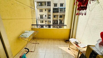 Balcony in 2 BHK Apartment at Ambiience Antilia, Bavdhan – for Rent