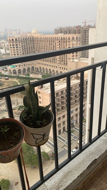 Balcony in 3 BHK Apartment at Omaxe R2, Gomti Nagar – for Rent